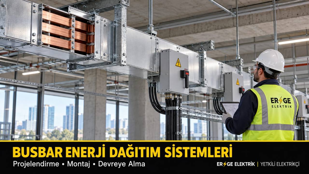Busbar enerji dağıtım sistemleri
