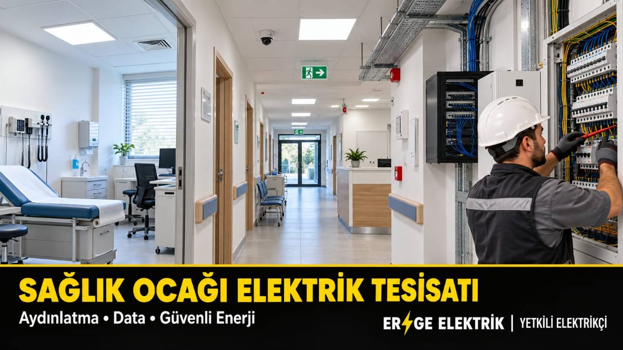Sağlık ocağı elektrik tesisatı
